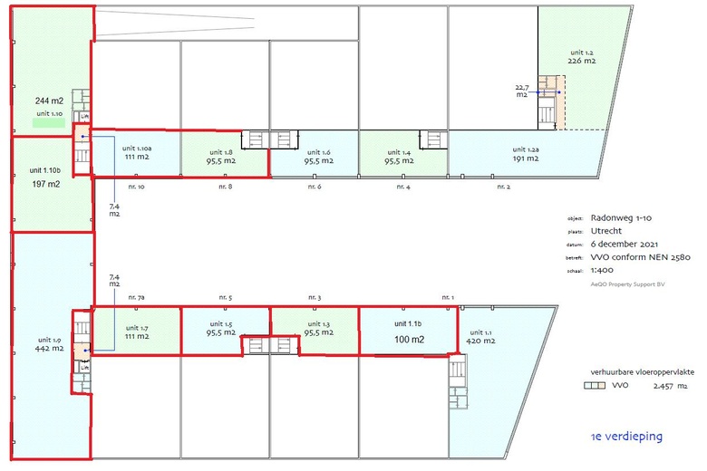 KantoorruimteaanReactorweg 9<br/> inUtrecht