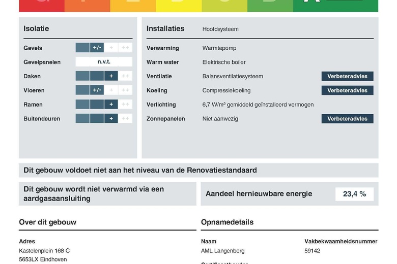 KantoorruimteaanKastelenplein 168 D<br/> inEindhoven