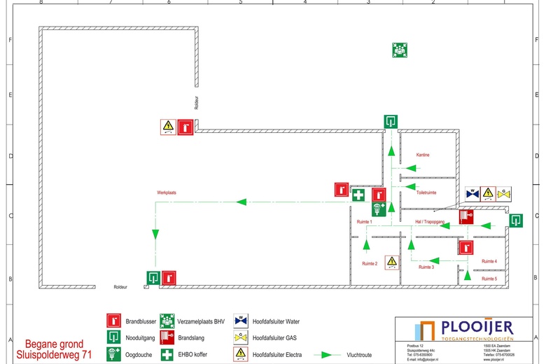 BedrijfsruimteaanSluispolderweg 71<br/> inZaandam
