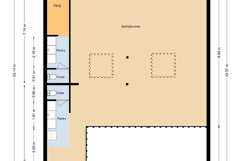 BedrijfsruimteaanEuromarkt 129<br/> inAlphen aan den Rijn