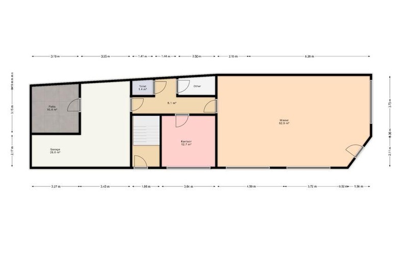 WinkelruimteaanSt.Pieterstraat 40<br/> inKerkrade
