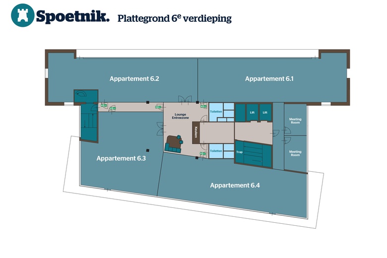 KantoorruimteaanSpoetnik 10-60 BU<br/> inAmersfoort