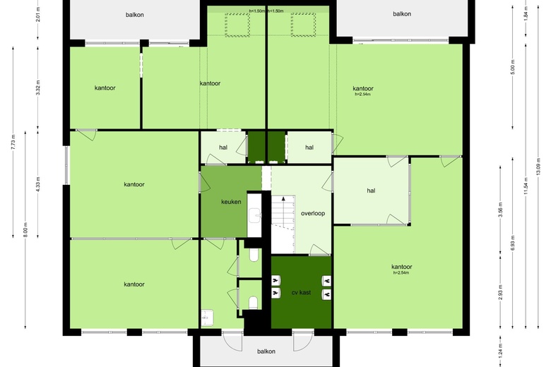 KantoorruimteaanBotter 14 5 en 11<br/> inLelystad