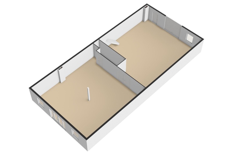 BedrijfsruimteaanEuromarkt 127<br/> inAlphen aan den Rijn