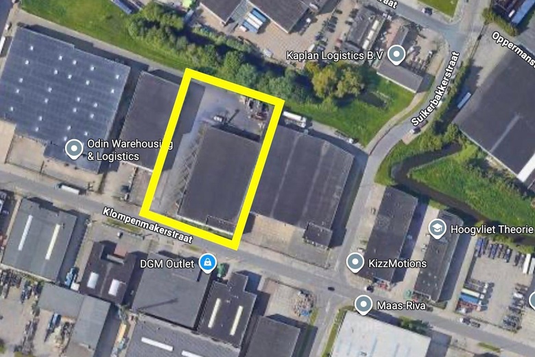 BedrijfsruimteaanKlompenmakerstraat 77<br/> inHoogvliet