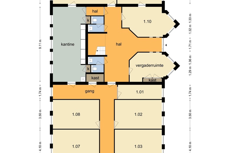 KantoorruimteaanZwarteweg 121<br/> inAalsmeer
