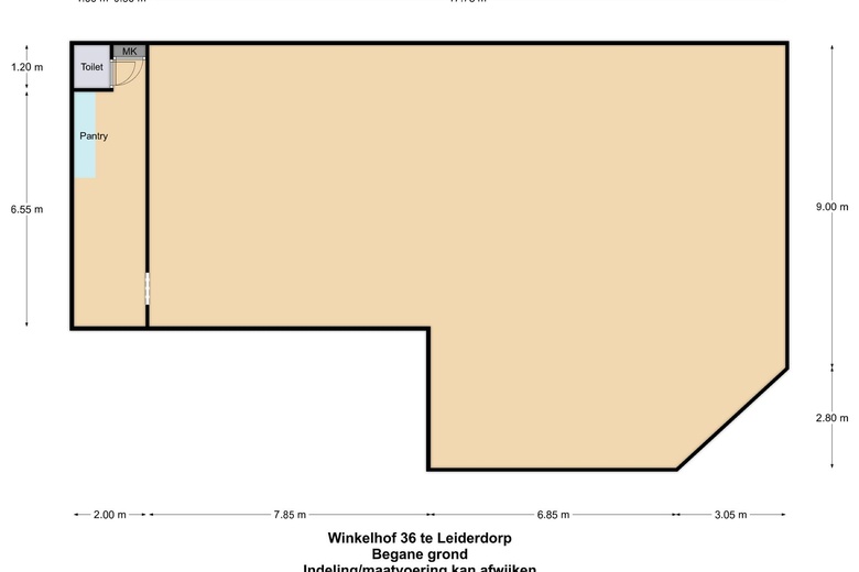 WinkelruimteaanWinkelhof 36<br/> inLeiderdorp