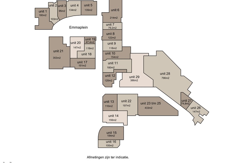 WinkelruimteaanEmmaplein 1<br/> inKatwijk