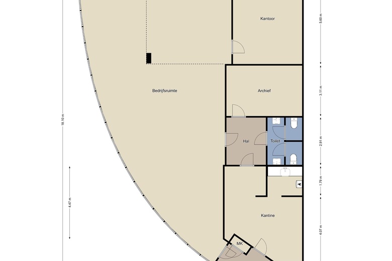BedrijfsruimteaanGraafschap Hornelaan 161<br/> inWeert
