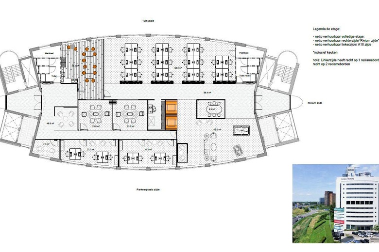 Kantoorruimte Capelle aan den IJssel - Rivium Quadrant 75 - Foto 20
