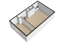 Bekijk foto 2 van eenheid 1 aan de Tjalk 17 d in Bodegraven