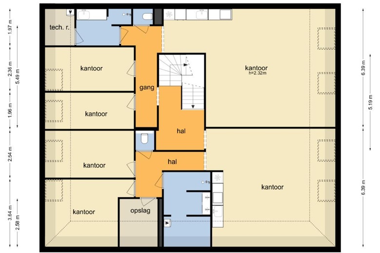 KantoorruimteaanWillemsplein 21<br/> inArnhem